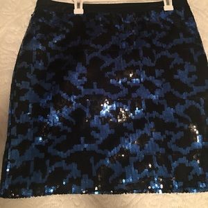 Bcbg sequin skirt